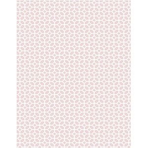 Perdea dus, roz, 200 x 180 cm  Bisk Nicea Rose