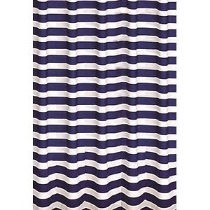 Perdea dus, albastru, 200 x 180 cm  Bisk Marine