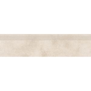 Gresie exterior/interior Cersanit Genford Concrete, 29.8 x 119.8 cm, 0.71 mp/cutie, crem