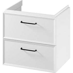 Masca lavoar CERSANIT Mille, 2 sertare, 60 x 45 x 57 cm, alb