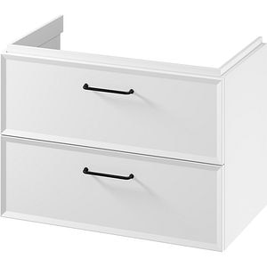 Masca lavoar CERSANIT Mille, 2 sertare, 80 x 45 x 57 cm, alb