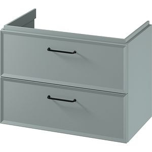 Masca lavoar CERSANIT Mille, 2 sertare, 80 x 45 x 57 cm, fiord