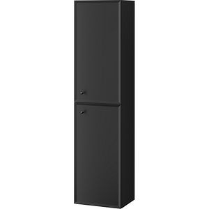 Dulap baie CERSANIT Mille, 2 usi, 40 x 30 x 160 cm, negru