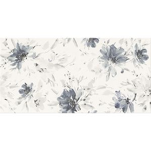 Fraianta interior Cersanit Floral Landscape Motive, 29.8 x 59.8 cm, 1.25 mp/cutie, alb