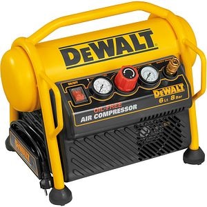 Compresor DEWALT DPC6MRC, fara ulei, 1100W, 6l, 170 l/min, 8 bar