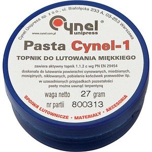 Pasta decapanta de lipit, moale, 27 g • Cynel