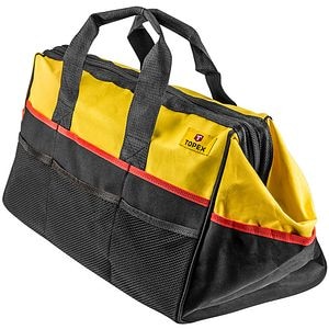 Geanta scule TOPEX, 9 buzunare, negru