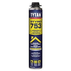 Spuma adeziva, aplicare pistol, 750ml, Albastru   Tytan