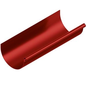 Jgheab 3m PVC rosu d120mm