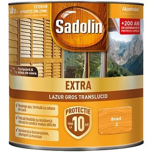 Lazura pentru lemn Sadolin Extra, brad, 0.75 l