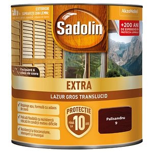 Lazura pentru lemn, palisandru, 0.75 l • Sadolin