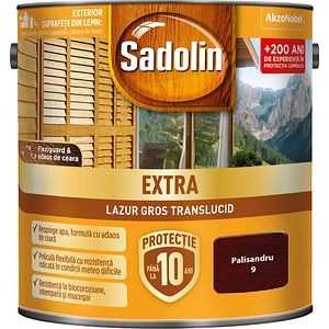 Lazura pentru lemn, palisandru, 5 l • Sadolin
