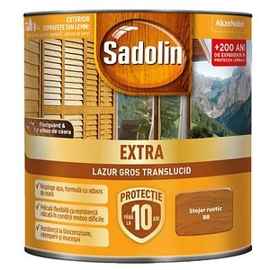 Lazura pentru lemn, stejar, 2.5 l • Sadolin