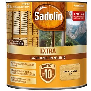 Lazura pentru lemn, stejar deschis, 0.75 l • Sadolin