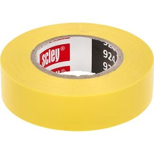 Banda izolatoare SCLEY 924, PVC, 20 m, galben