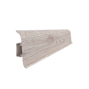 Plinta flex 545 parchet, PVC, Lemn african, 2500 x 55 x 22 mm • Vilo