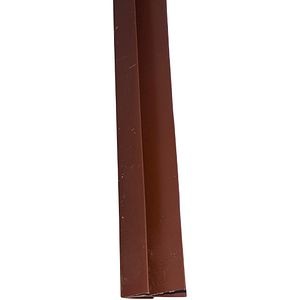Profil colt exterior pentru lambriu, PVC, 2.7 m, 5 bucati, mahon
