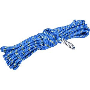 Franghie pentru cos de fum 6 mm x 10 m, polipropilena, albastru