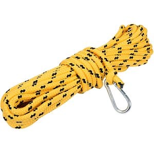 Franghie pentru cos de fum 8 mm x 10 m, polipropilena, galben