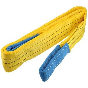 Chinga de ridicare VOREL, 90 mm x 3 m, sarcina maxima 3 T, poliester, galben