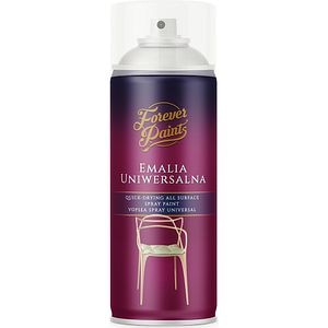 Spray lac email universal Forever Paints, transparent lucios, 400 ml