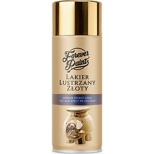 Spray lac cu efect oglinda Forever Paints, auriu, 400 ml