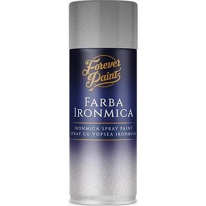 Spray vopsea Iron Mica Forever Paints, argintiu, 400 ml