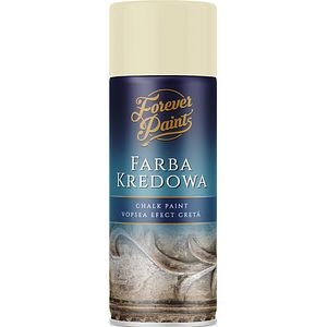 Spray vopsea cu efect de creta Forever Paints, bej mat, 400 ml