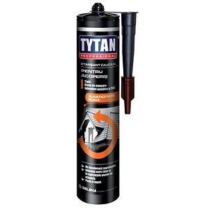 Etansant acoperis, cauciuc, Maro, Aplicare Pistol, 280 Ml  Tytan Professional 
