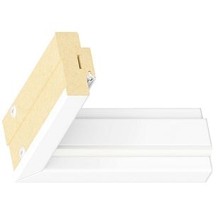 Toc usa CLASSEN, reversibil, MDF, alb