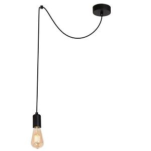 Lustra tip pendul, Negru, 60 W, 1 x E27 • Luminex Luminex