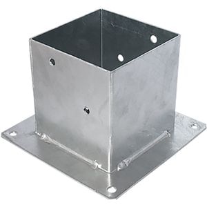 Suport fixare stalp DMX PSP140, 141 x 200 x 2.5 mm