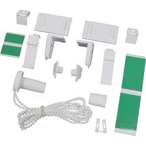 Set accesorii pentru mini rollo GARDINIA, alb, 10 buc