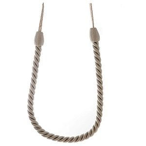 Snur prindere draperie, poliester, 57 x 1.3 cm, bej