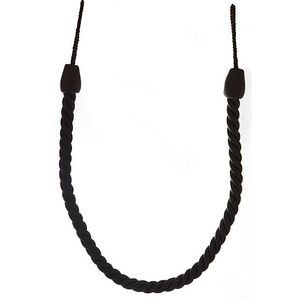 Snur prindere draperie, poliester, 57 x 1.3 cm, maro