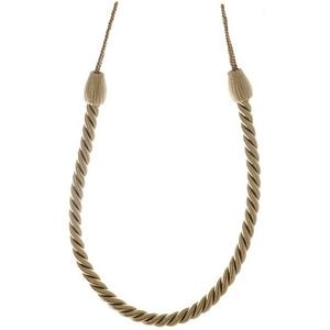 Snur prindere draperie, poliester, 57 x 1.3 cm, auriu