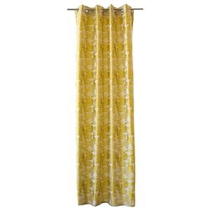 Draperie Mendola Tagus, inele, 140 x 260 cm, galben