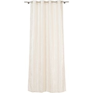 Draperie Mendola Tagus, inele, 140 x 260 cm, crem