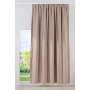 Draperie Agios, rejansa, 140 x 260 cm, semiopac, maro