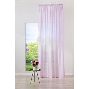 Perdea Alma, rejansa, 140 x 260 cm, roz