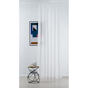 Perdea Lisso, rejansa, 140 x 260 cm, crem