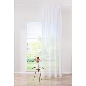 Perdea Martino, rejansa, 140 x 260 cm, alb