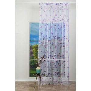 Perdea Loraine, rejansa, 140 x 260 cm, mov