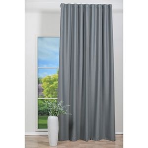 Draperie Sandro, rejansa, 140 x 260 cm, semiopac, gri inchis