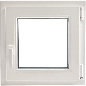 Fereastra termopan REHAU, PVC, 5 camere, 56 x 56 cm, deschidere oscilobatanta dreapta, alb