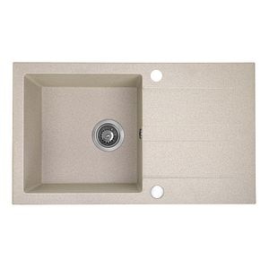 Chiuveta de bucatarie Shire, 76 x 44 cm, bej