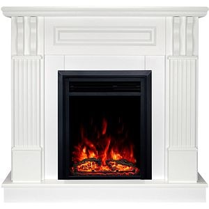 Semineu electric ART FLAME Veronix, 1500W, telecomanda, 105 x 30 x 100 cm, alb
