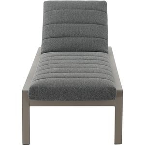 Sezlong gradina MYRIA Altona, 68 x 197.5 x 37 cm, gri antracit