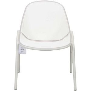 Scaun terasa Bucket, aluminiu, 56 x 61 x 80 cm, gri