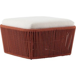 Fotoliu puf LIVINTWIST Belvedere 5, textil, 84 x 84 x 46 cm, camel